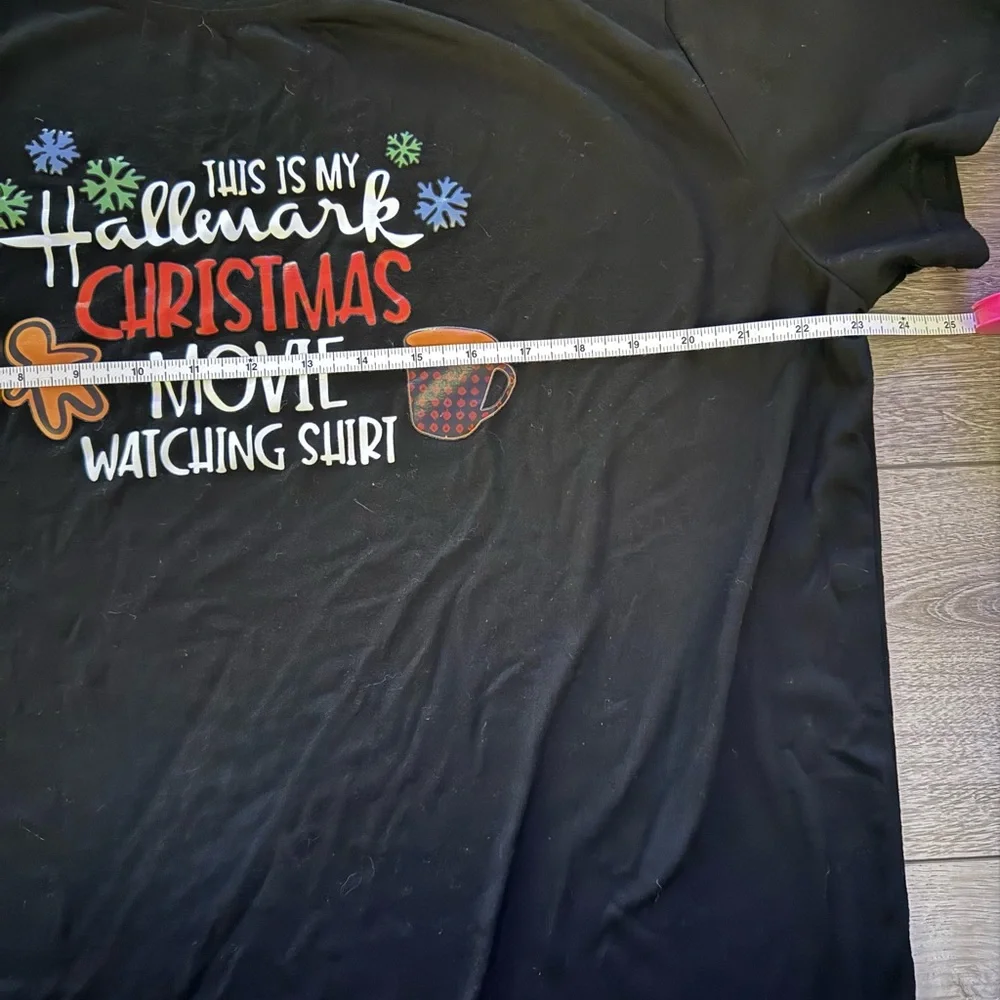 SHEIN Black Hallmark Christmas Movie Watching Blanket